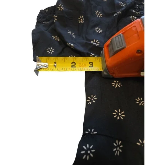 Madewell Size 0 Black Sweetheart Puff-Sleeve‎ Midi Dress New With Tags - Picture 9 of 14